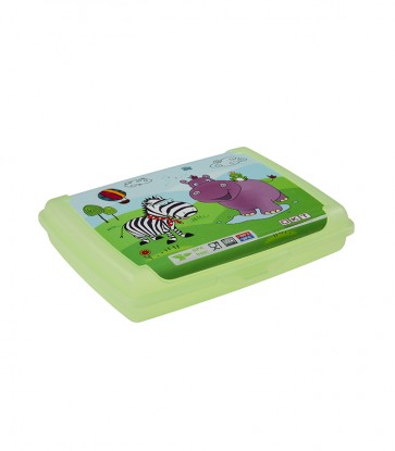 Plastový box Deco „Hippo mini“ - 0,5l, 17x13x3,5 cm   POSLEDNÝ KUS