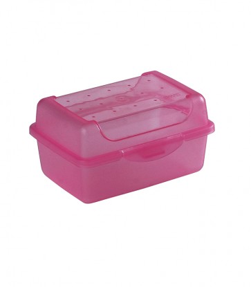 Plastový box MICRO - ružový   POSLEDNÝ 1 KS