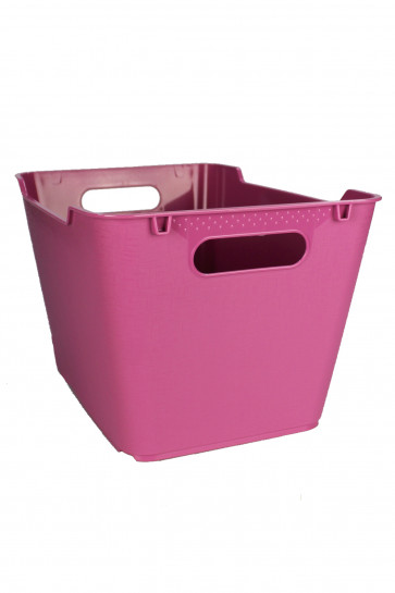 Plastový box LOFT 12 l, ružový, 35,5x23,5x20 cm   POSLEDNÝ 1 KS