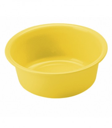 Guľatá miska, žltá, Ø 40 cm