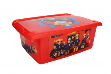 Plastový box Fashion, "Hasič Sam", 39x29x14 cm   POSLEDNÉ 3 KS