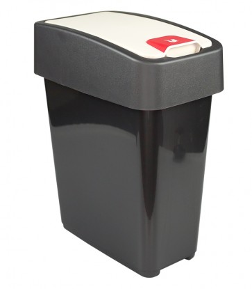 Odpadkový kôš "Magne" 10 l, grafit   POSLEDNÉ 3 KS