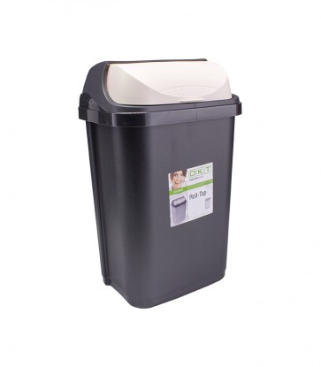 Odpadkový kôš "Roll-Top" 25 l, grafit   POSLEDNÉ 3 KS