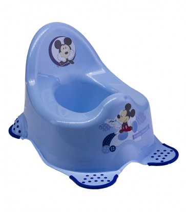 Detský nočník v modrom prevedení s motívom Mickey - 38x27x24 cm - POSLEDNÉ 3 KS