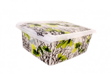 Plastový box Fashion, "Spring", 39x29x14cm - POSLEDNÉ 2 KS