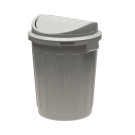 Odpadkový kôš "Maxi-Swing" 23 l, strieborný   POSLEDNÝCH 7 KS