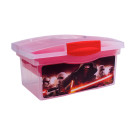 Cestovný box v červenej farbe s motívom Star Wars - 40x24x21 cm - POSLEDNÝCH 10 KS