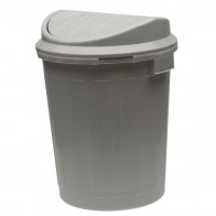 Odpadkový kôš "Super-Swing" 50 l, strieborný - POSLEDNÉ 2 KS