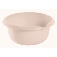 Guľatá miska s výlevkou, krémová, Ø 20 cm   POSLEDNÝCH 5 KS