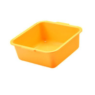 Hranatá miska, pomarančová, 34 x 34 x 15 cm   POSLEDNÝCH 9 KS