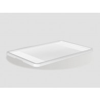 Plastový vrchnák Eurobox 60x40 cm, priehľadný