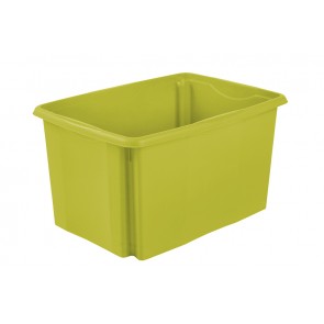 Plastový box Colours, 45 l, zelený bez veka, 55x39,5x29,5 cm - POSLEDNÉ 3 KS