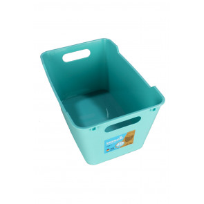 PPlastový box LOFT 6 l, modrý,  29,5x19x15 cm 