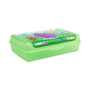 Plastový box Deco „Hippo maxi“ - 3,7 l, 30 x 20 x 8,5 cm - POSLEDNÉ 4 KS