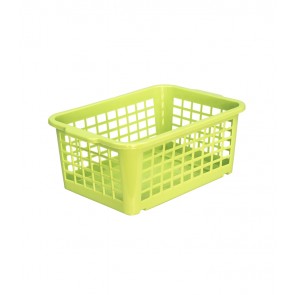 Plastový košík, malý, zelený, 25x17x10cm 