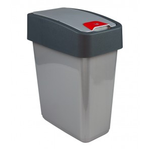 Odpadkový kôš "Magne" 45l, strieborný   POSLEDNÉ 3 KS