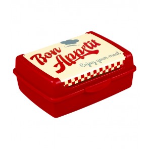 Plastový box Deco „Bon appetit“ - 1l, 17x13x6,5 cm