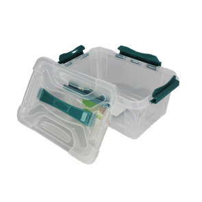 Plastový Clippy box, 4,2 l, priehľadný, 29x19x12,4 cm - POSLEDNÝCH 5 KS
