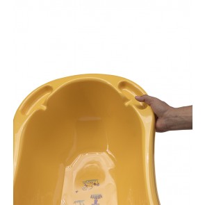 Detská vanička vo svetle oranžovej farbe s motívom Funny Farm - 84x49x30 cm - POSLEDNÉ 4 KS