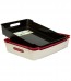 Plastový box LOFT A4, tmavo červený, 37x28,5x6,5 cm - POSLEDNÝCH 16 KS