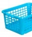 Plastový košík, malý, modrý, 25x17x10cm 