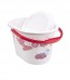 Kýblik na plienky v bielej farbe s motívom Minnie - 37x26,5x26 cm - POSLEDNÉ 2 KS