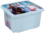 Plastový box Frozen, 24 l, svetlo modrý s vekom , 42,5 x 35,5 x 22,5 cm