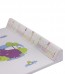 Detská prebaľovacia podložka Hippo v bielej farbe s metrom - 70x50x10 cm   POSLEDNÉ 3 KS